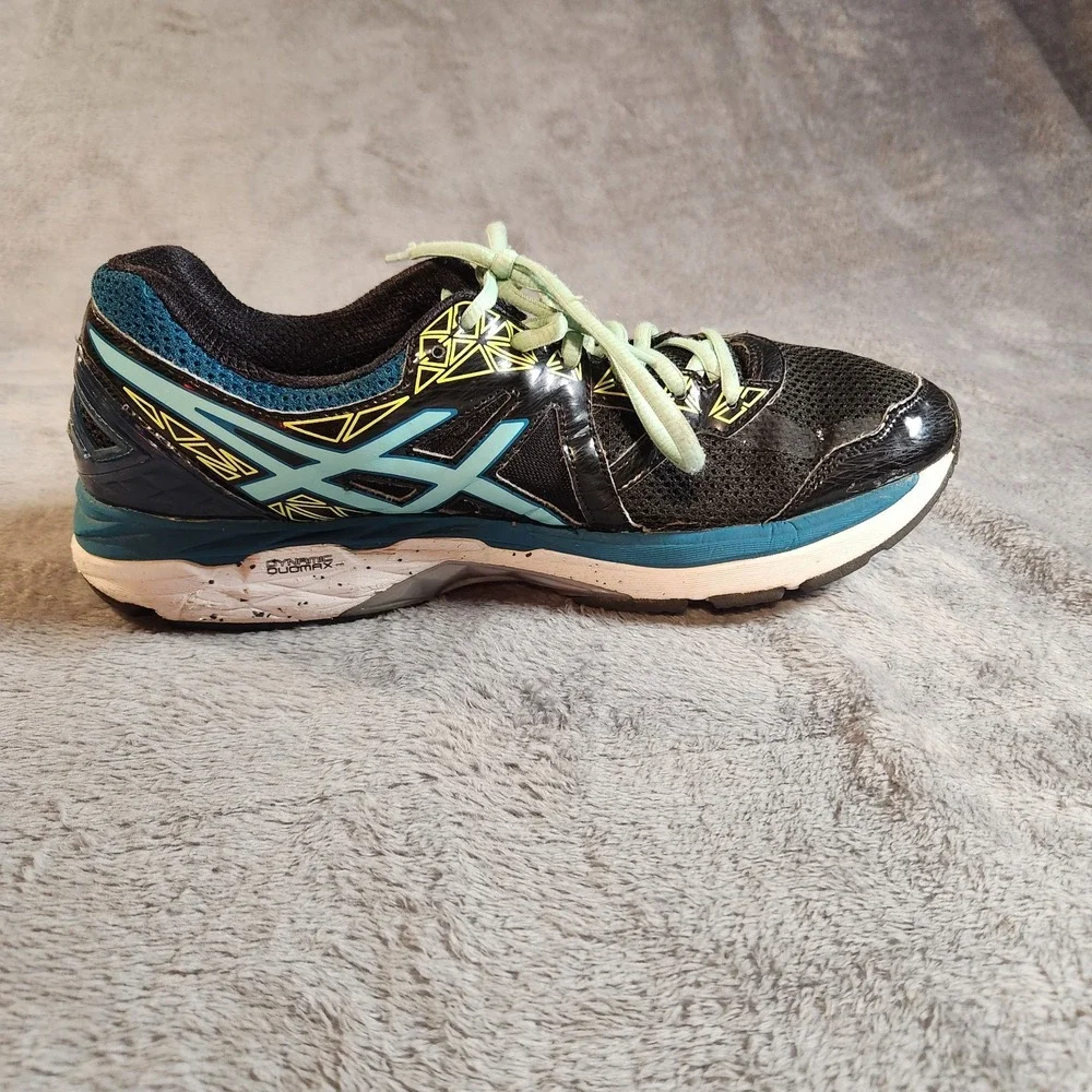 Asics Shoes Mens 11.5 Blue GT-2000 4‎ V4 Running Sneakers Trainers PureGel T656N
